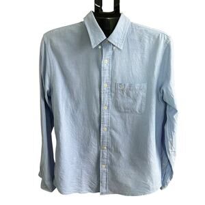 Abercrombie & Fitch Blue Classic Button Down Shirt Men's Size Medium | 44-5